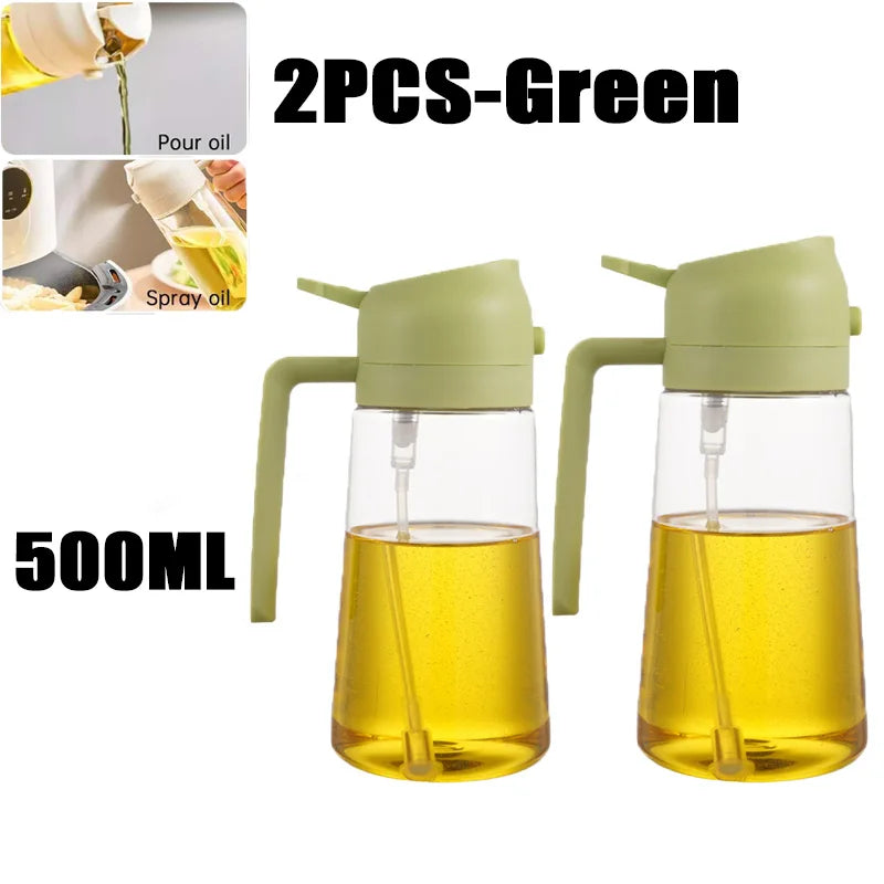 Botella Spray Aceite 200/300/500ml - Rociador Cocina BBQ