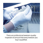 Pinzas Extensiones Pestañas NAGARAKU - Acero Inoxidable 3D Precisión