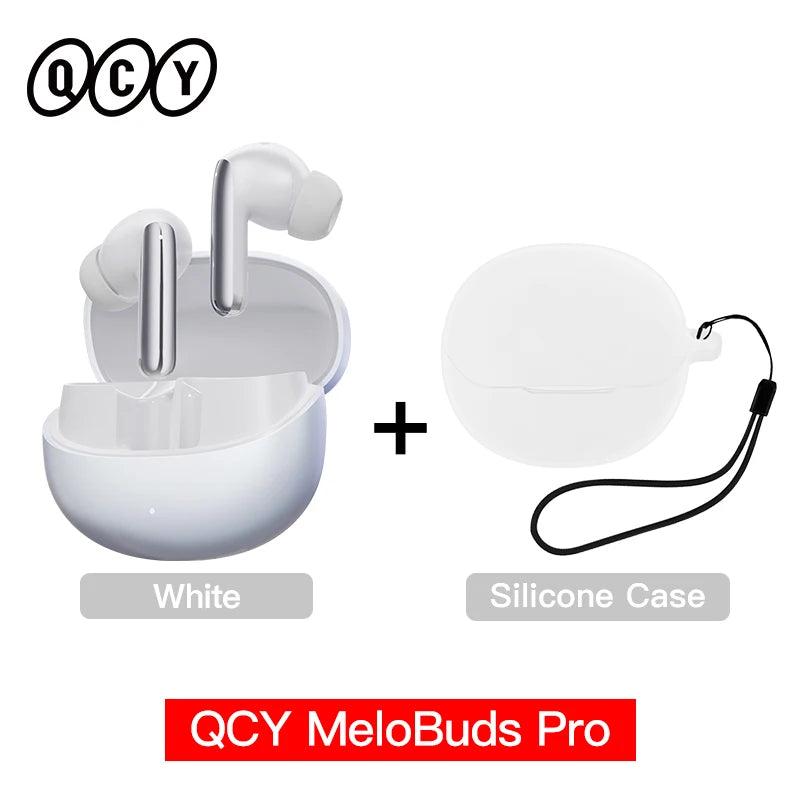 Audífonos Bluetooth QCY MeloBuds Pro ANC 5.3 - Hi-Res LDAC