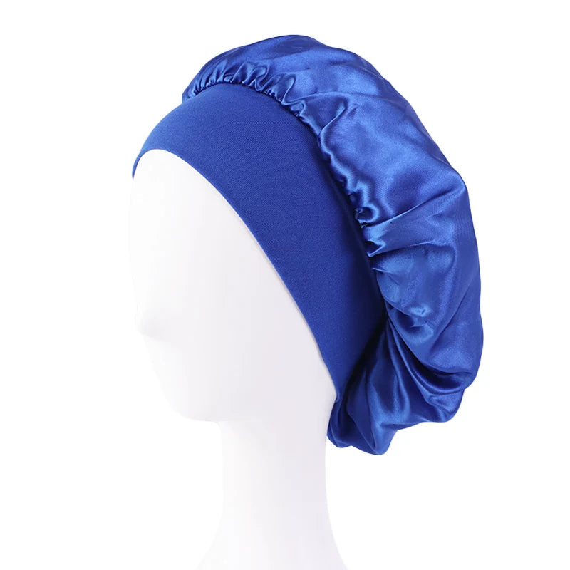 Gorro Satín para Dormir - Protección Cabello Noche Mujer