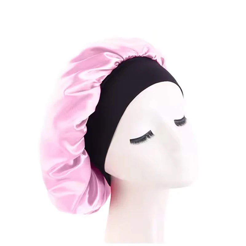 Gorro Satín para Dormir - Protección Cabello Noche Mujer