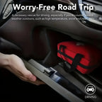 First Aid Kit - 188 pcs - for car, home, travel, camping, office or sport, fully stocked with emergency and survival essentials