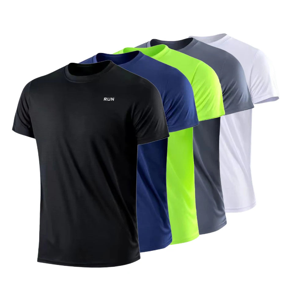 Camiseta Deportiva Quick Dry para Hombre - Gym Running