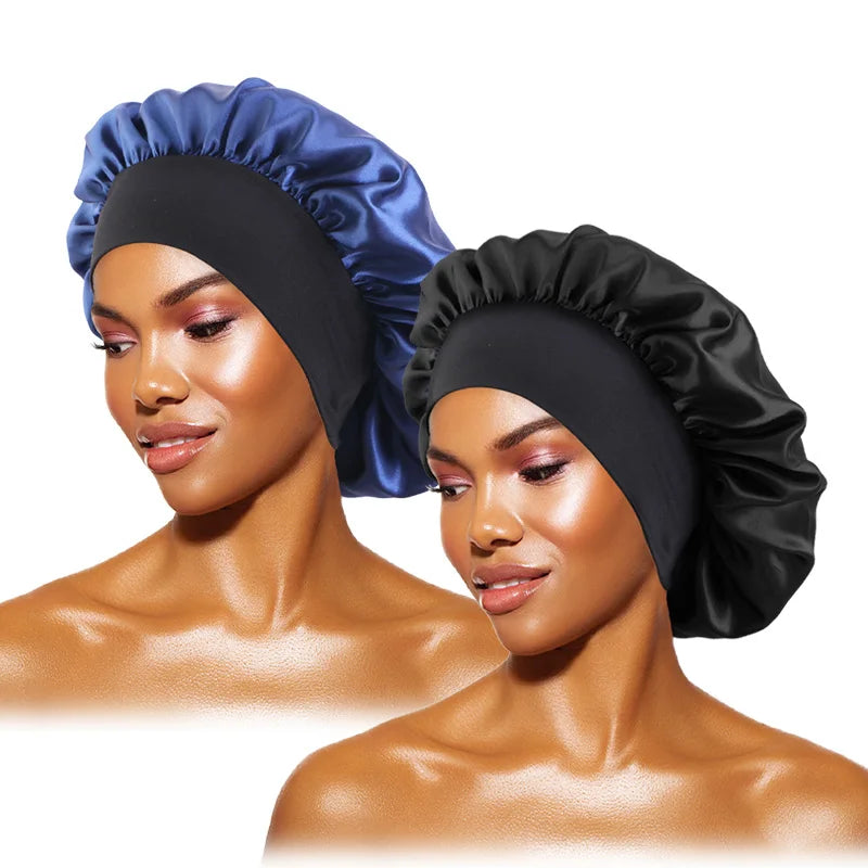 Gorro Satín para Dormir - Protección Cabello Noche Mujer