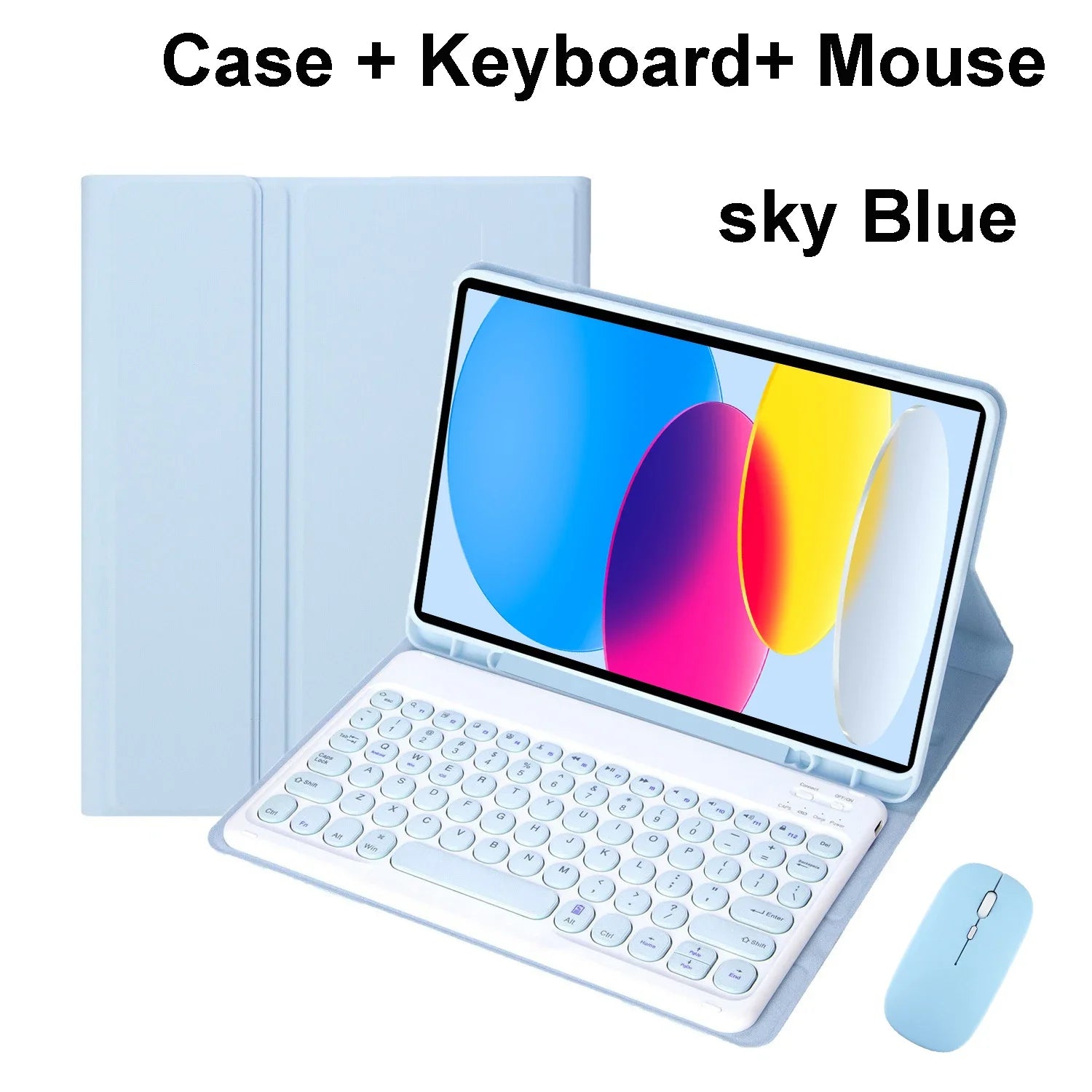 Funda con Teclado Bluetooth para iPad 11 (2025) - Protección Premium y Productividad