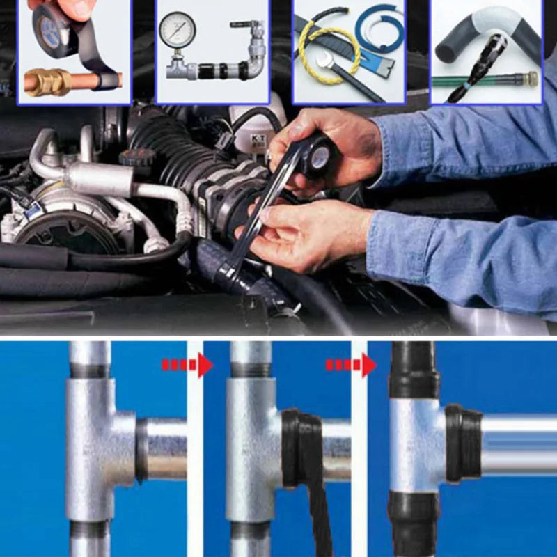 Cinta Selladora Impermeable Super Fuerte - Silicona Reparación Fugas