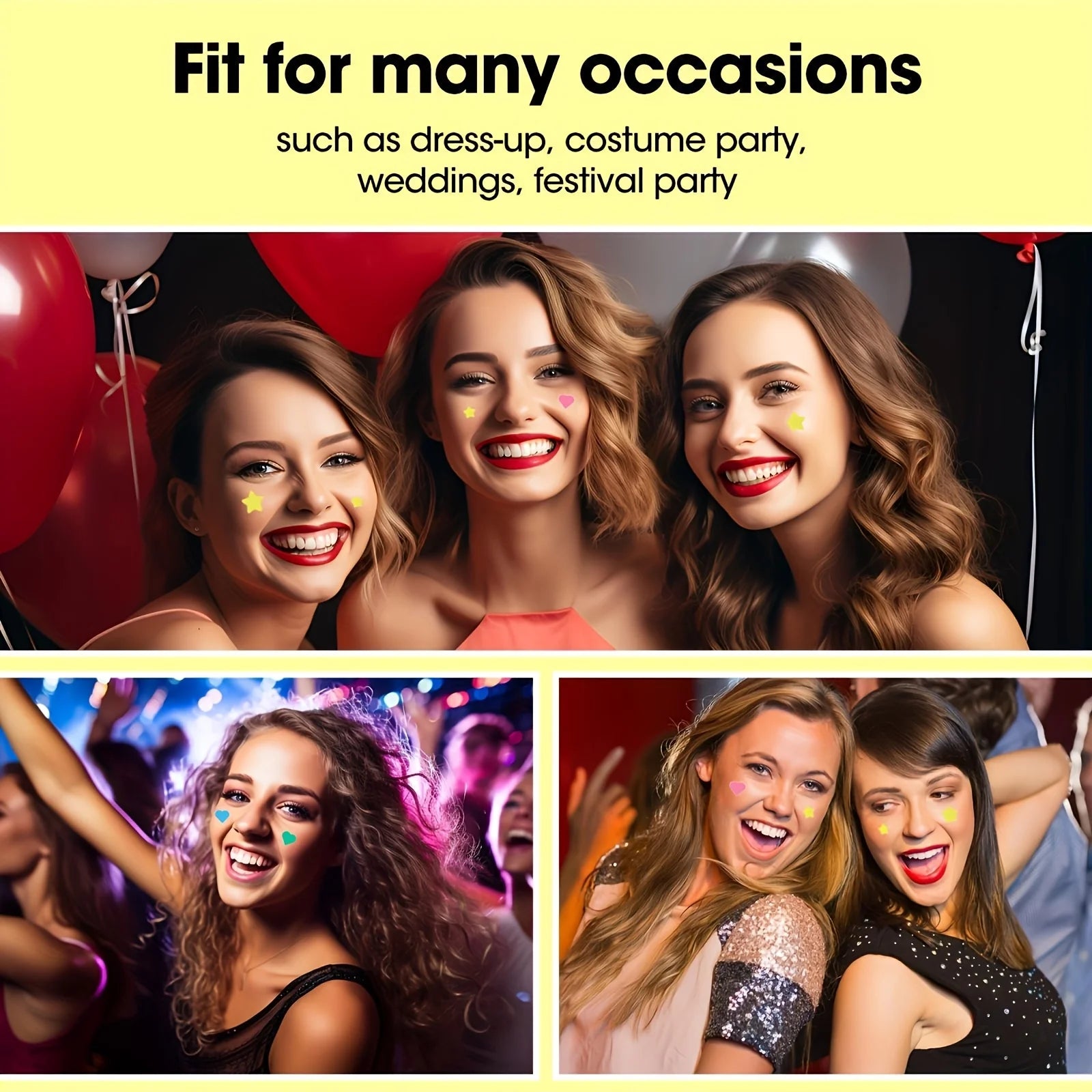 Parches Acné 432 Piezas Forma Estrella - Coloridos Invisibles