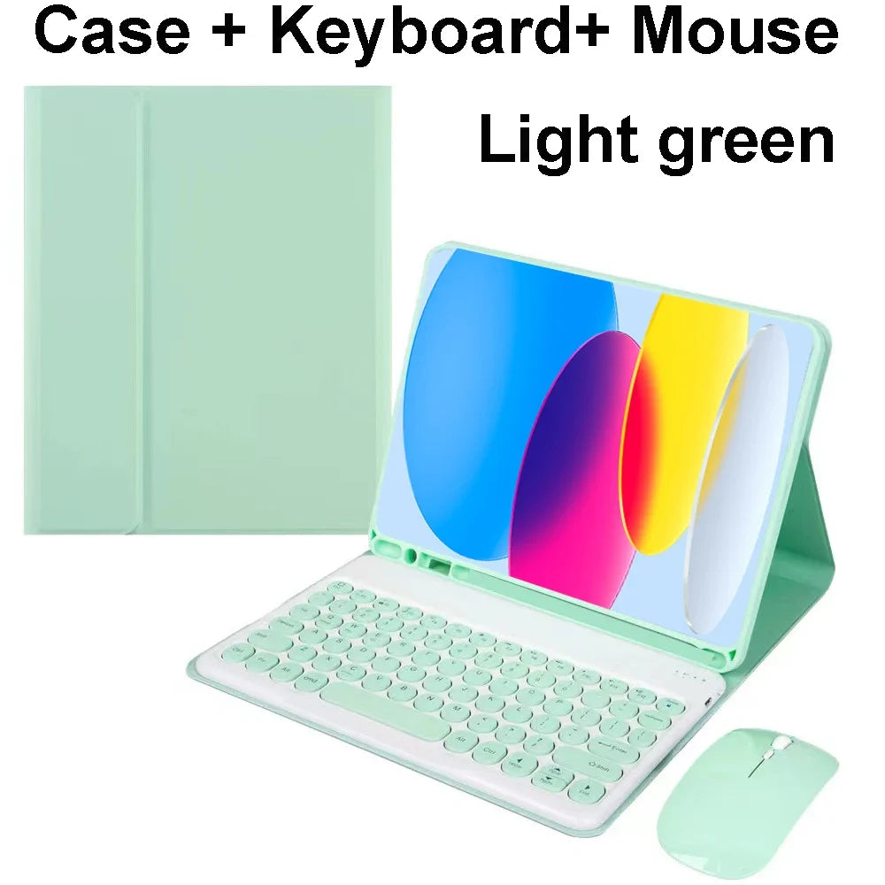 Funda con Teclado Bluetooth para iPad 11 (2025) - Protección Premium y Productividad