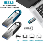 Lenovo Flash Drives 2TB Usb 3.0 Mini High Speed Metal Pendrive 1TB 512GB Stick Portable Drive Waterproof Memoria Storage U Disk