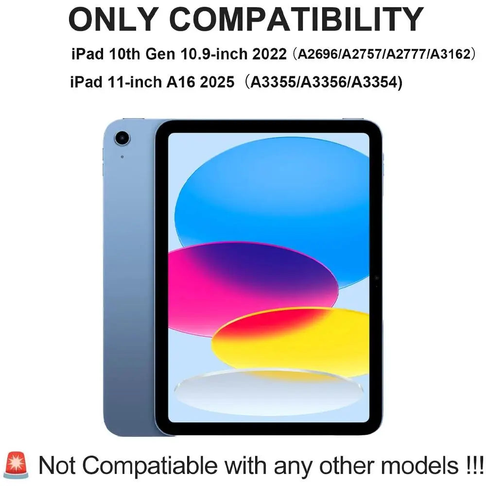 Funda con Teclado Bluetooth para iPad 11 (2025) - Protección Premium y Productividad