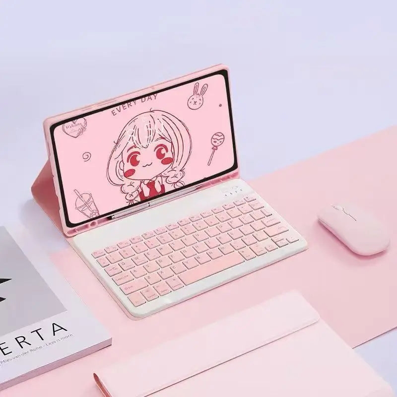 Funda con Teclado Bluetooth para iPad 11 (2025) - Protección Premium y Productividad