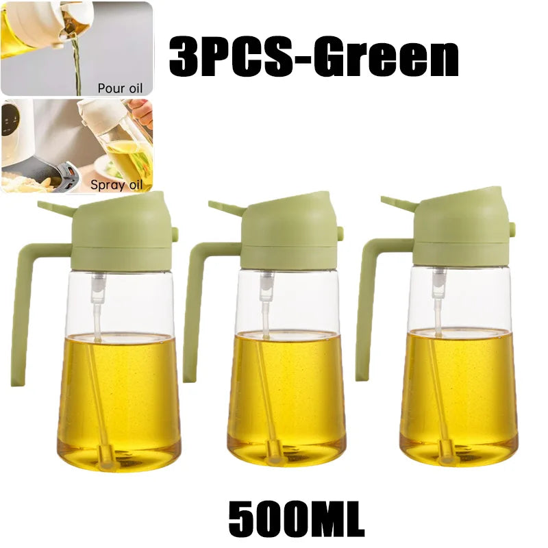 Botella Spray Aceite 200/300/500ml - Rociador Cocina BBQ