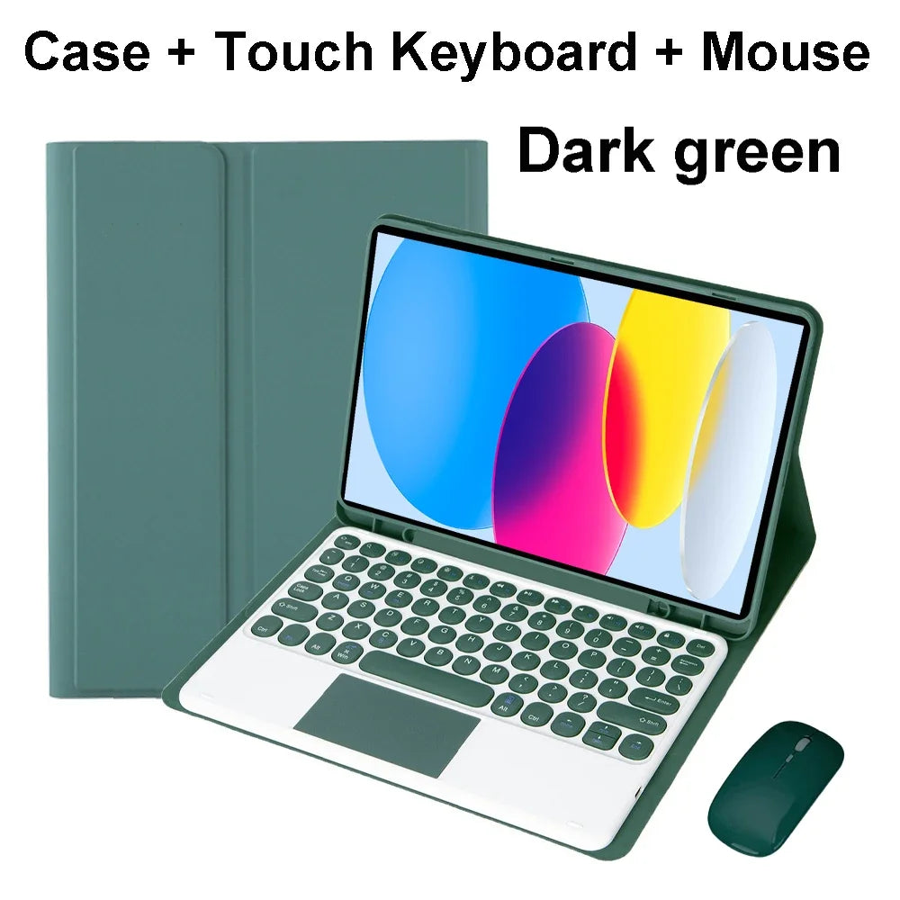 Funda con Teclado Bluetooth para iPad 11 (2025) - Protección Premium y Productividad