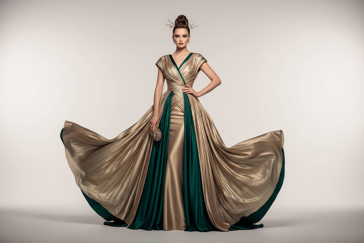 una imagen que muestre belleza y moda mujer elegante